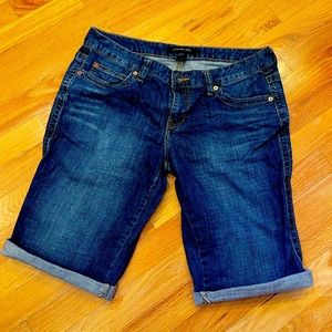 Mint Calvin Klien Blue Jean Bermuda Shorts sz 12
